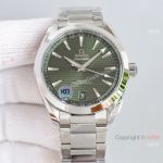 Swiss Copy Omega Aqua Terra 150m Master Co-Axial Green Dial Men's Watch 41 mm